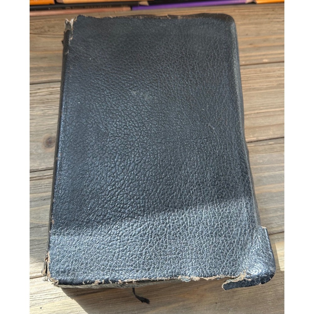 Oxford New Scofield Reference Bible KJV Index 1967 Black Leather Fair